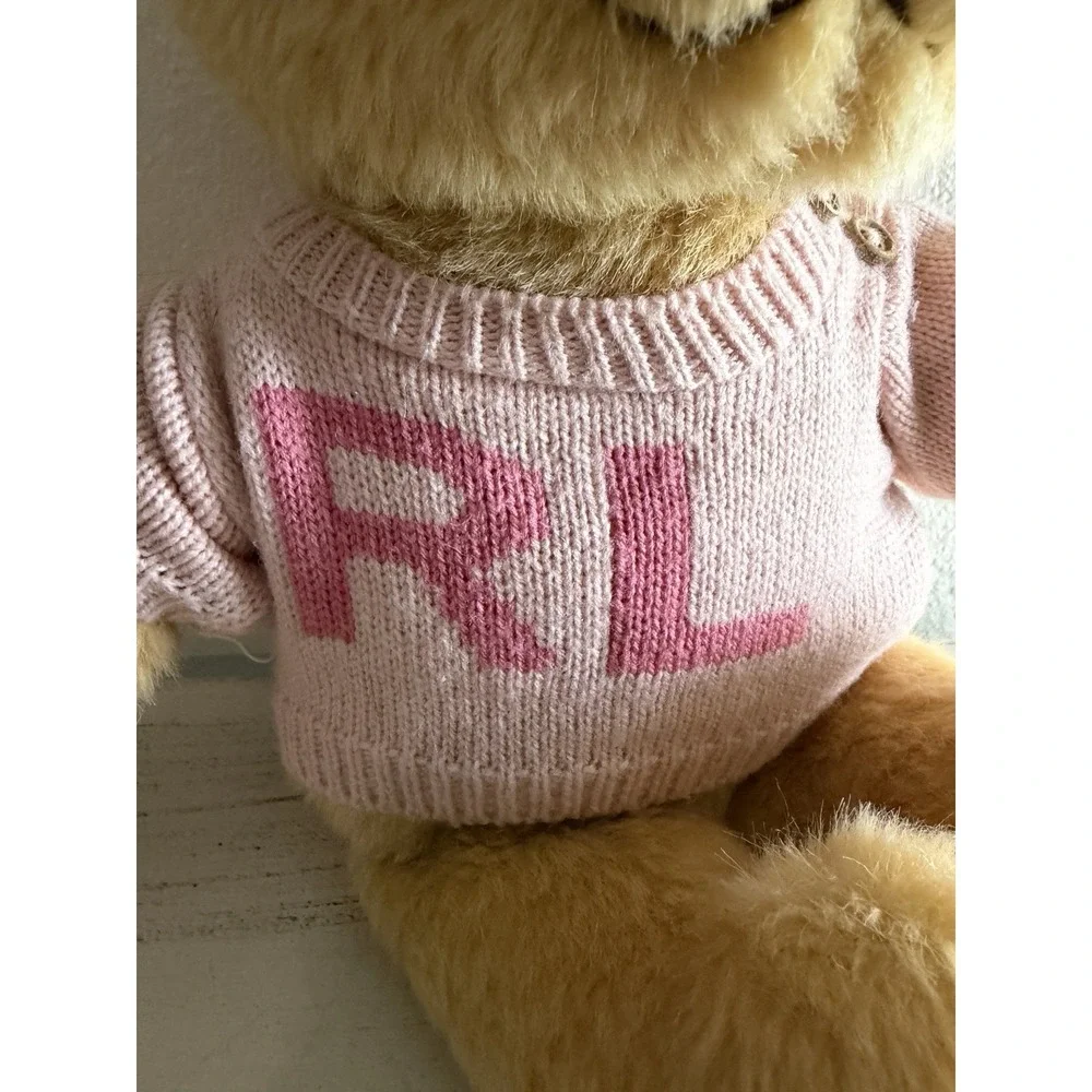 Ralph Lauren Romance‎ The Romance Bear pink sweater teddy